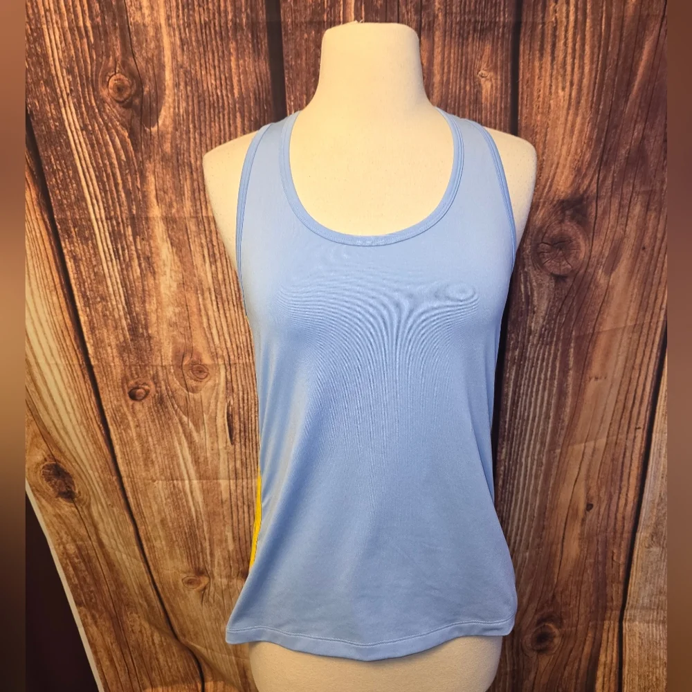 Tory Burch Sport Tank Top Size XS Blue/Yellow/Orange
